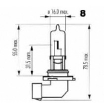Autožárovky halogenových HB3 NARVA