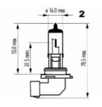 NARVA H11 12V 55W PGJ19-2