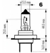 NARVA H7 12V 55W PX26d