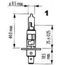 NARVA H1 12V 100W P14,5s