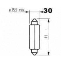 NARVA 12V C15W SV8,5 15x41mm